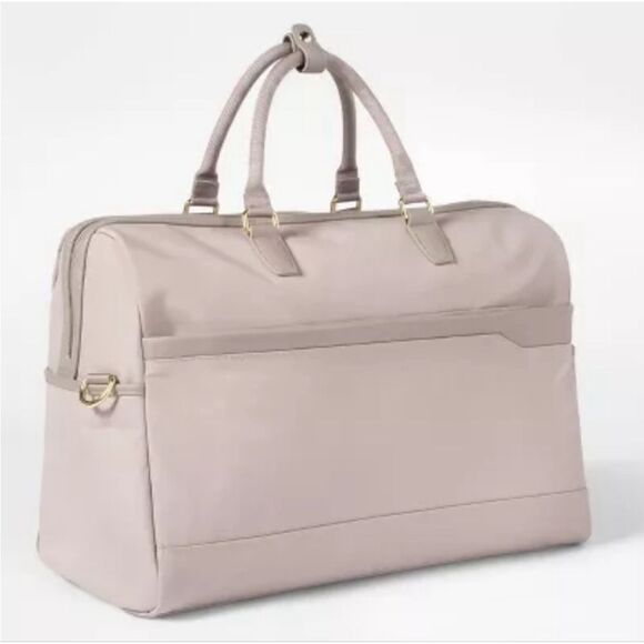 Open Story Weekender Duffle Travel Bag Taupe - Picture 1 of 11